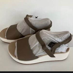 ABEO Solstice Buckle Sandal - Size 9 - Fossil - New!